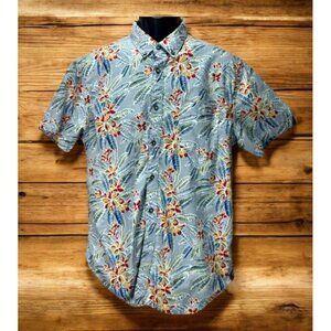 MBX Mens Slim Fit Tropical Paradise‎ Shirt Large (Slim Fit)